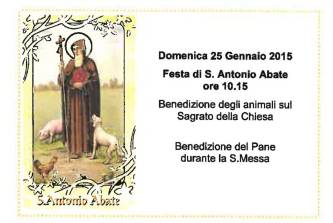 Festa S.Antonio Abate Mociola 2015