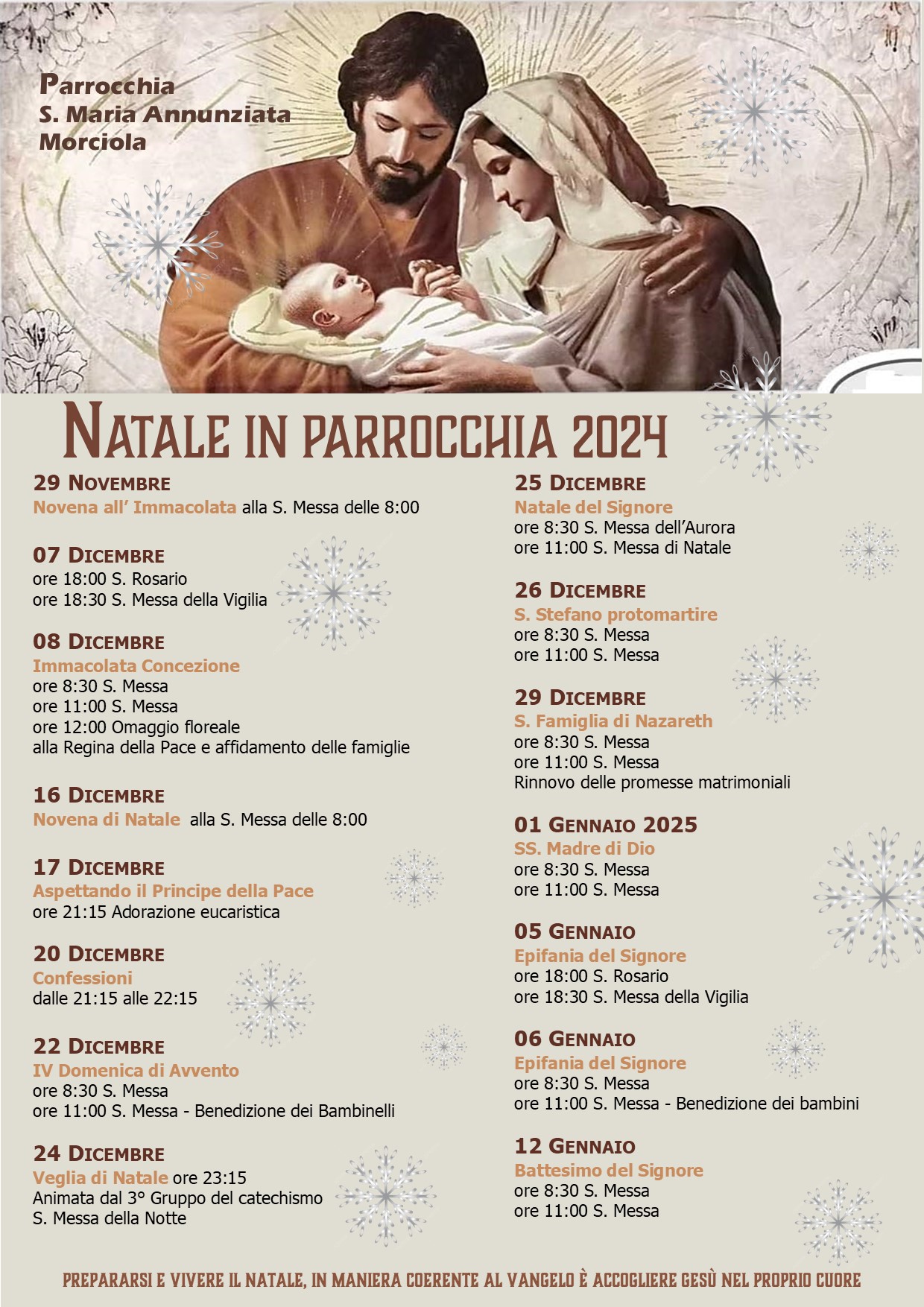 Locandina Natale 2024