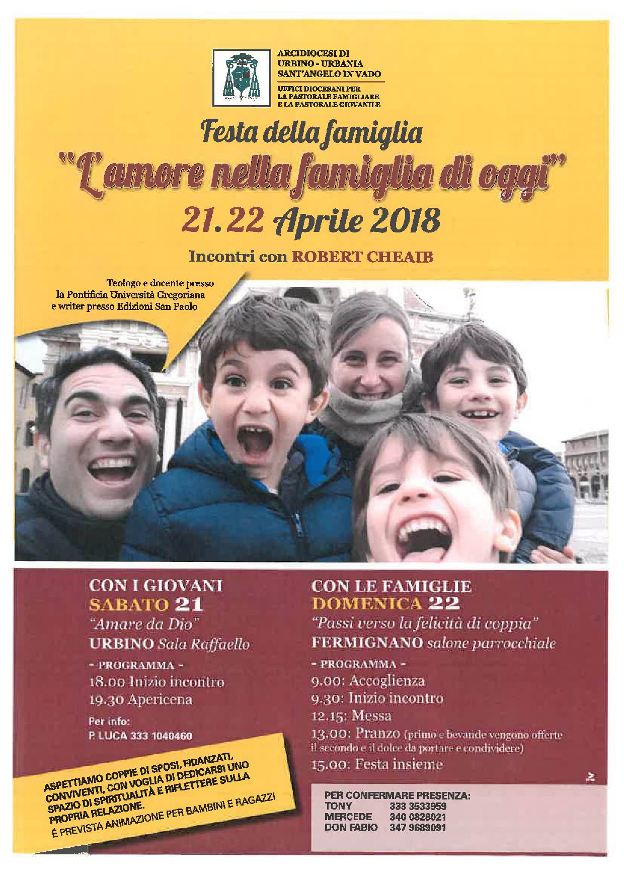 Manifesto Festa Diocesana della Famiglia 2018