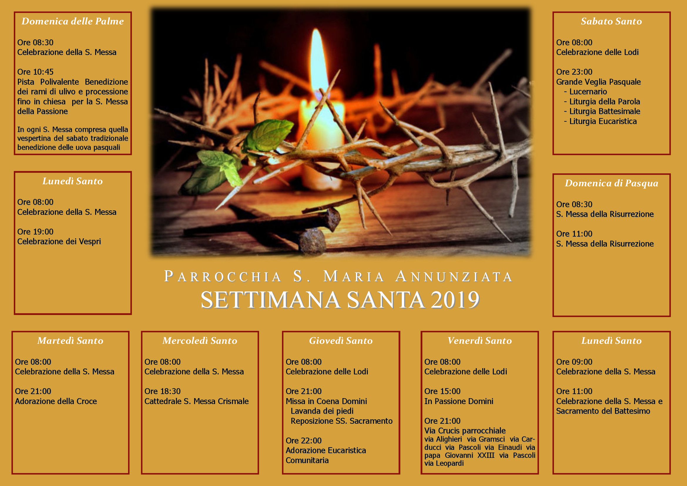 Settimana Santa 2019