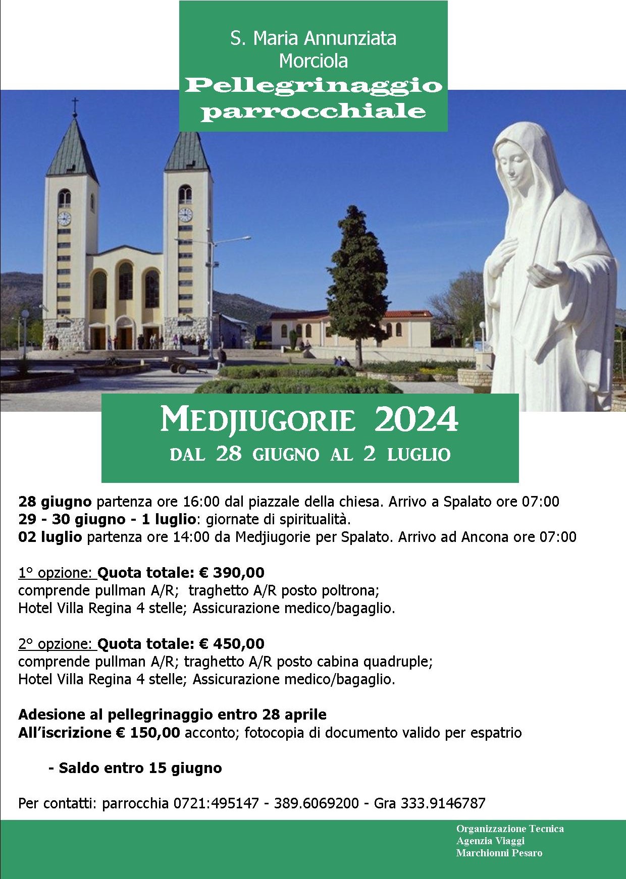 locandina medjugorie 2024