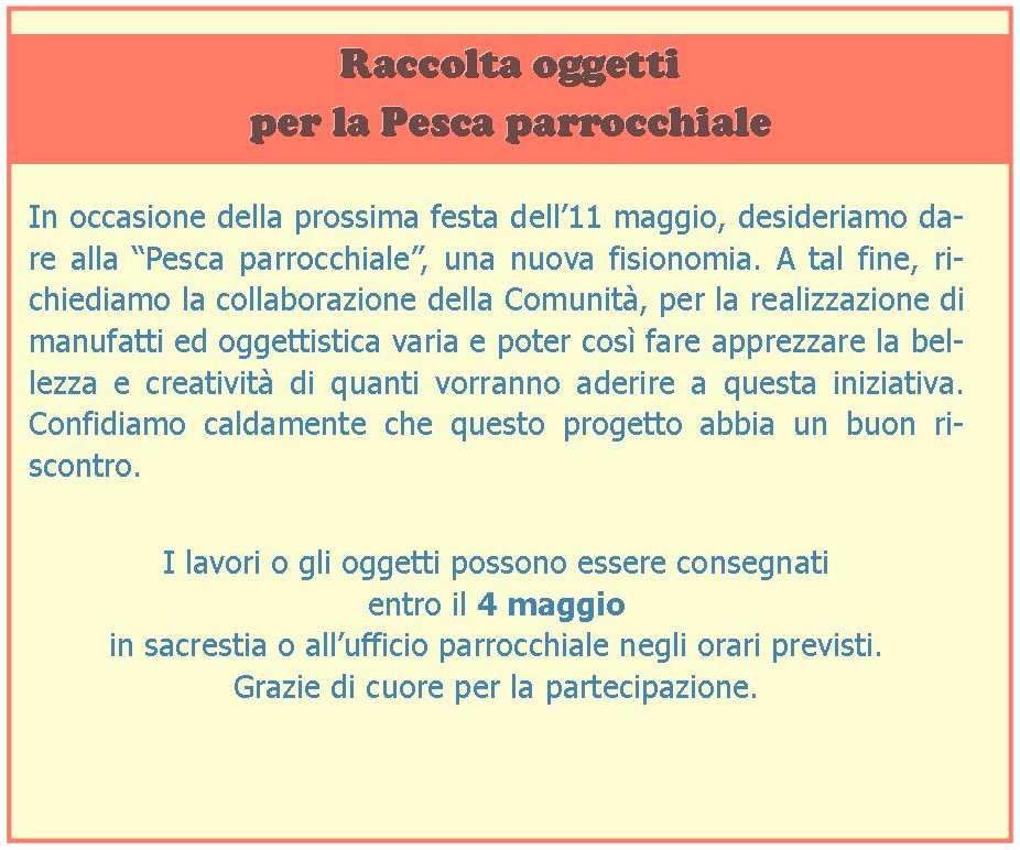 post oggetti per la pesca
